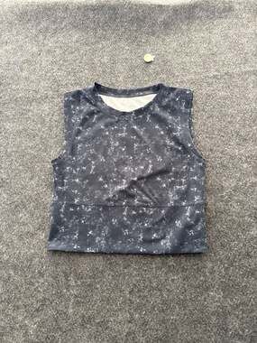 LegEnd Active Women's Cropped Sleeveless Yoga Tank Top Size L